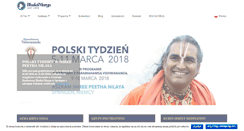Desktop Screenshot of bhaktimarga.pl